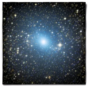 Radiant Galaxy Stars Pattern PNG Kpa