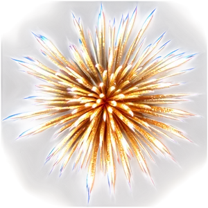 Radiant Gold Fireworks Png Whn PNG image