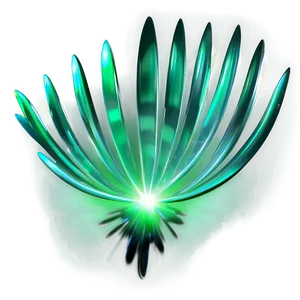 Radiant Green Glow Png 06262024 PNG image