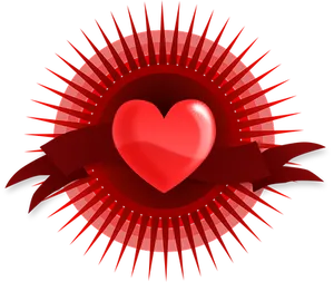 Radiant Heart Banner