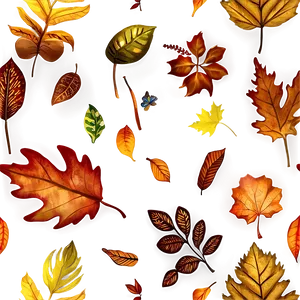 Radiant Leaves Falling PNG 06132024 PNG
