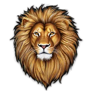 Radiant Lion Of Judah Png 06262024 PNG image