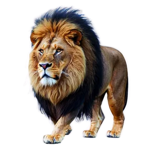 Radiant Lion Of Judah Png 06262024 PNG image