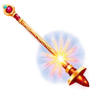 Radiant Magic Wand PNG 06252024