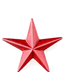 Radiant Red Star PNG Pla83
