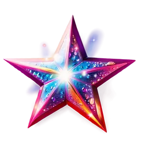 Radiant Sparkle Star Png 06212024 PNG image