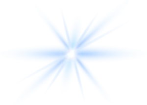 Radiant Starburst Light Effect PNG image