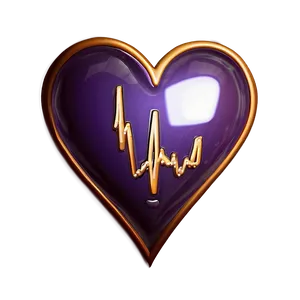 Radiant Stethoscope Heart PNG 06282024