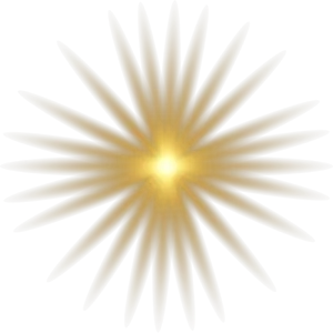 Radiant Sun Graphic PNG image