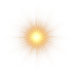 Radiant Sunburst Graphic PNG image