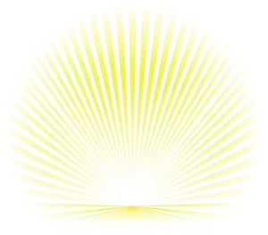 Radiant Sunburst Pattern PNG image
