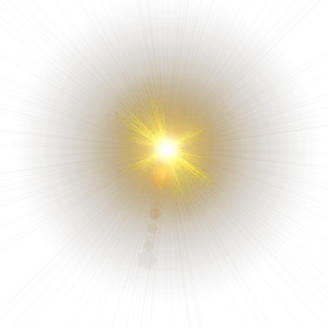 Radiant Sunburstin Darkness PNG image