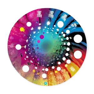 Radiating Circle PNG 06262024 PNG