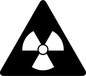 Radiation Hazard Symbol Graphic PNG image