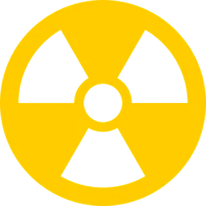 Radiation Hazard Symbol Icon PNG image