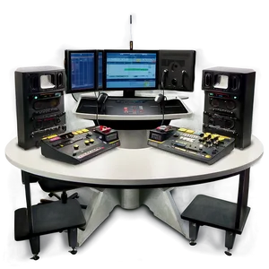 Radio Broadcasting Studio PNG Jdr81