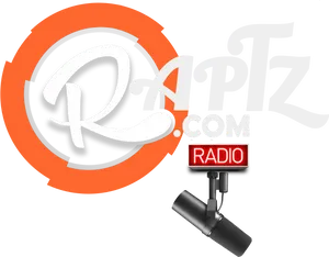 Radio Station Microphone Logo PNG image