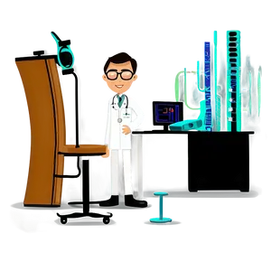 Radiologist Doctor Cartoon PNG 23 PNG