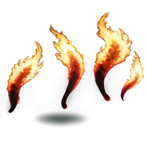 Raging Fire Effect PNG 06122024