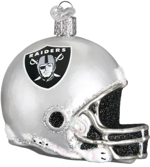 Raiders Helmet Christmas Ornament PNG image
