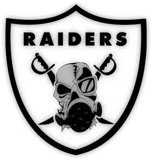 Raiders Skulland Shields Logo PNG image