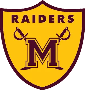 Raiders Team Emblem Shield PNG image