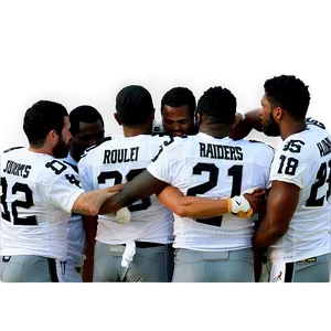 Raiders Team Huddle Png 20 PNG image