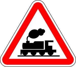 Railroad_ Crossing_ Warning_ Sign PNG