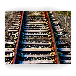 Railroad Tracks B PNG image