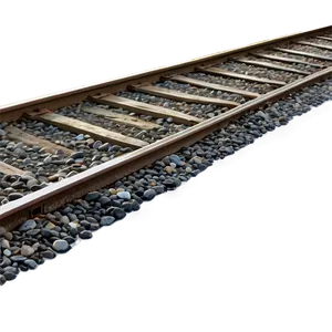 Railroad Tracks Near Beachside PNG Xjk80 PNG