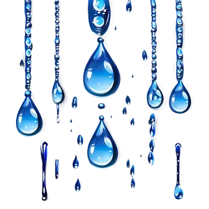 Rain Drop Falling Animation PNG Fof