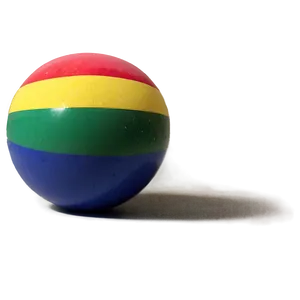 Rainbow Beach Ball PNG Dko9