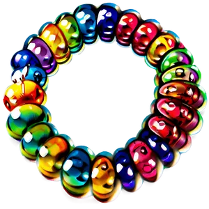 Rainbow Beads Png 39 PNG image