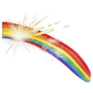 Rainbow Beam Emoji PNG 06272024
