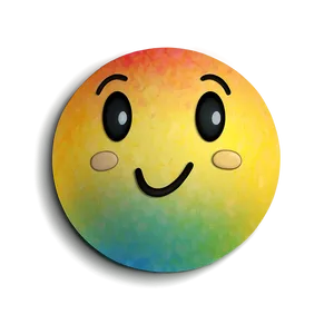Rainbow Bliss Emoji PNG 45