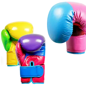 Rainbow Boxing Gloves Png Aqw31 PNG image