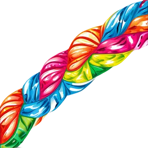 Rainbow Candy Twist Png 32 PNG image