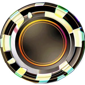Rainbow Casino Chips PNG 06122024