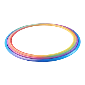 Rainbow Circle Fantasy Art PNG 06262024 PNG