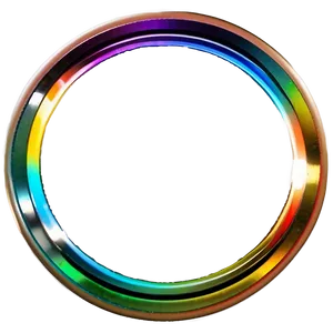 Rainbow Circle Frame Png Mll62 PNG image