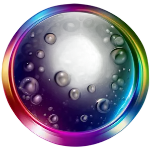 Rainbow Circle Shine Effect PNG 06262024