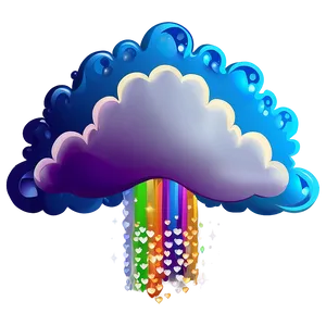 Rainbow Cloud Clipart PNG Fpc PNG
