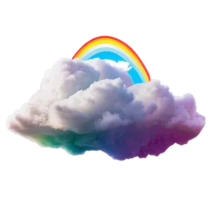Rainbow Clouds Sky PNG Abw19