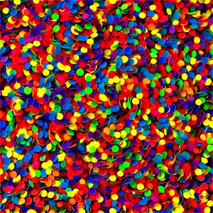 Rainbow Color Confetti PNG Jyc3 PNG