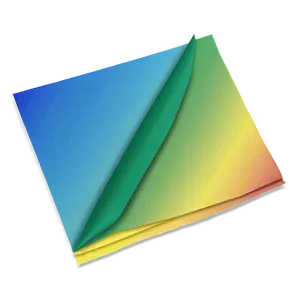 Rainbow Colored Papers Png Orf68 PNG image