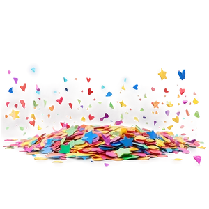 Rainbow Confetti Fun PNG 26 PNG
