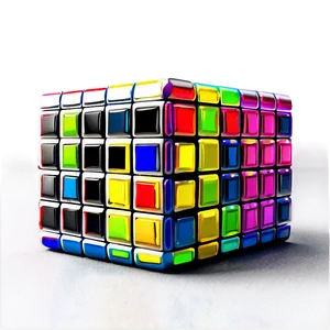 Rainbow Cube PNG 05242024