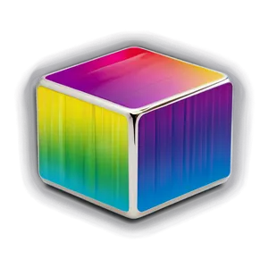Rainbow Cube PNG 33