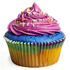 Rainbow Cupcakes Png Cdw24 PNG image