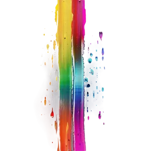 Rainbow Digital Glitch Png 04292024 PNG image